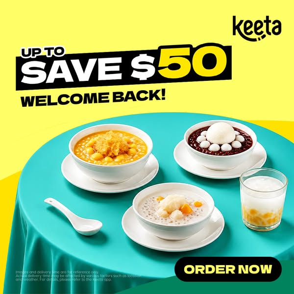 Save up to HK$50 on welcome back offer.