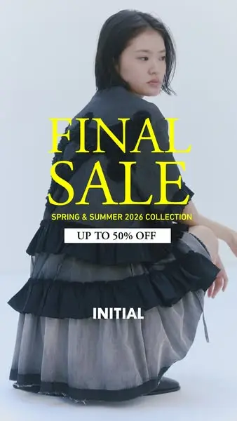 INITIALFASHION: Up to 50% off spring/summer items, extra 20% off when buying 3 items