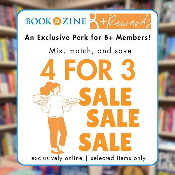 Buy 4 selected books, get the cheapest one free for B+ Reward members.