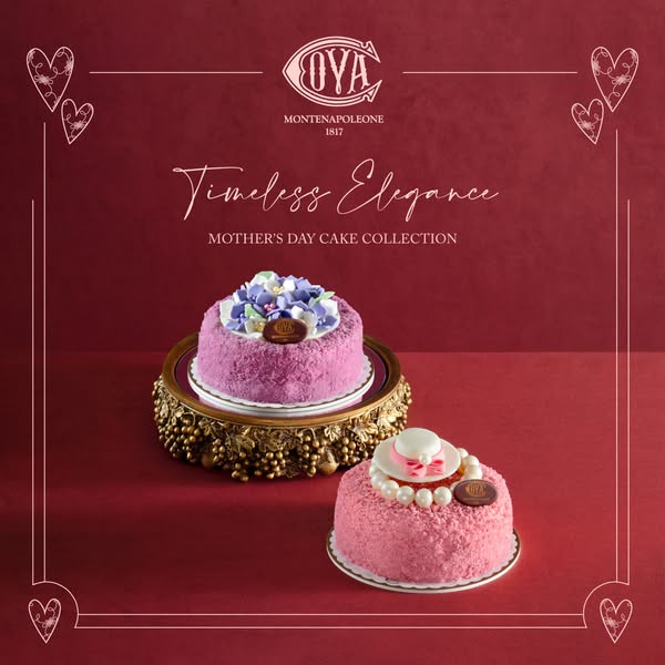 COVA Milano - Hong Kong: 15% discount on Mother's Day cake collection with promo code LOVEMOM by May 3