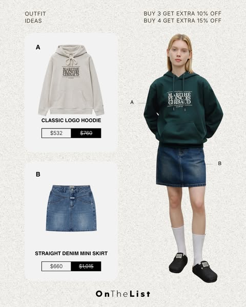 Marithé + François Girbaud collection up to 50% off on tops, sweaters, coats and accessories.