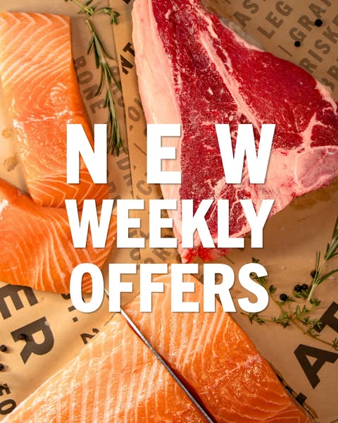 50% off premium meat cuts and bundles daily, each day featuring different cuts.
