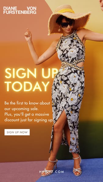 diane von furstenberg promotion