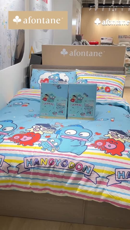 New Hangyodon bedding collection starting from HK$239. Available at specialty stores and online from now until June 14, 2026.