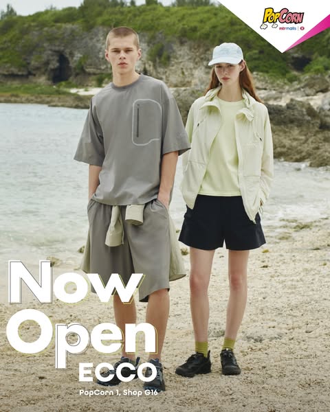 PopCorn: Receive complimentary quick-dry sports towel with any ECCO purchase