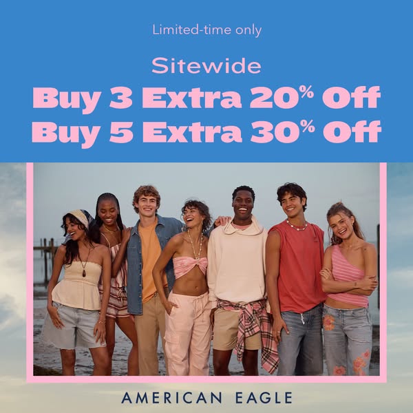American Eagle Outfitters promotion