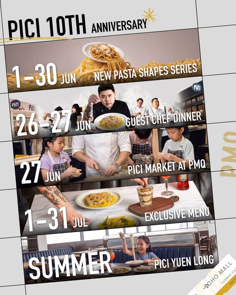 pici: Free pasta giveaway at new Yuen Long location while supplies last