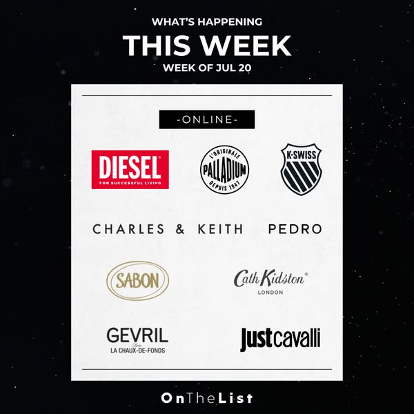 Up to 80% off Diesel denim, K-Swiss kicks, and Charles & Keith bags online.