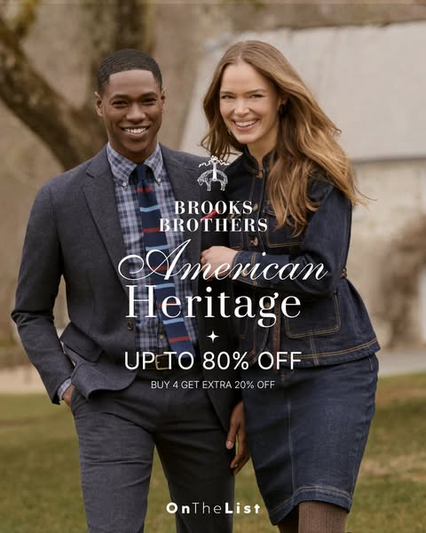 Up to 80% off suiting, shirts, and casualwear; extra 10-20% off with multibuy.