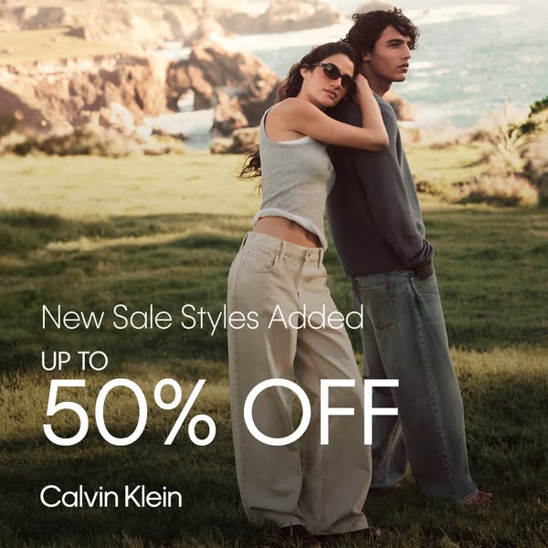 calvin klein promotion