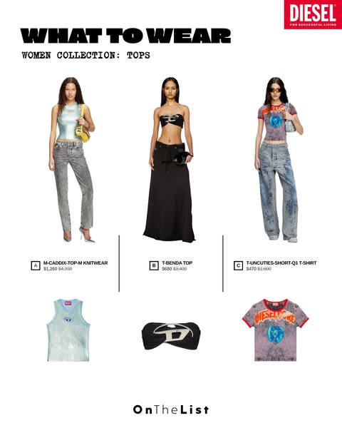 On The List: Up to 80% off Diesel denim, footwear, and accessories with bonus discounts on…