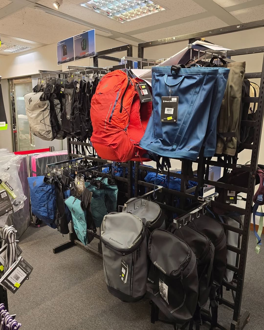 Harbour City Bazaar — Black Diamond outdoor gear sale with up to 70% off, plus tiered spending rewards with free gifts up to HK$4,056 value.