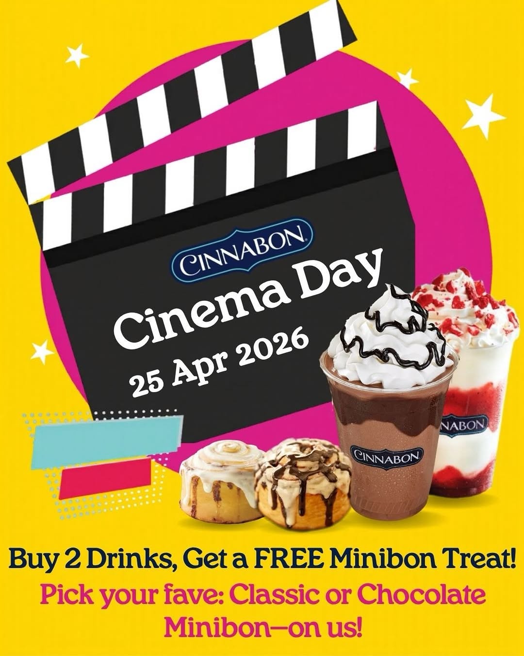 cinnabon promotion