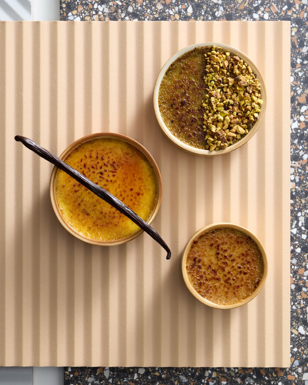 apm — Buy 10 crème brûlée vouchers at half price (HK$300) May 5-7. Plus, buy-one-get-one on classic crème brûlée during event.