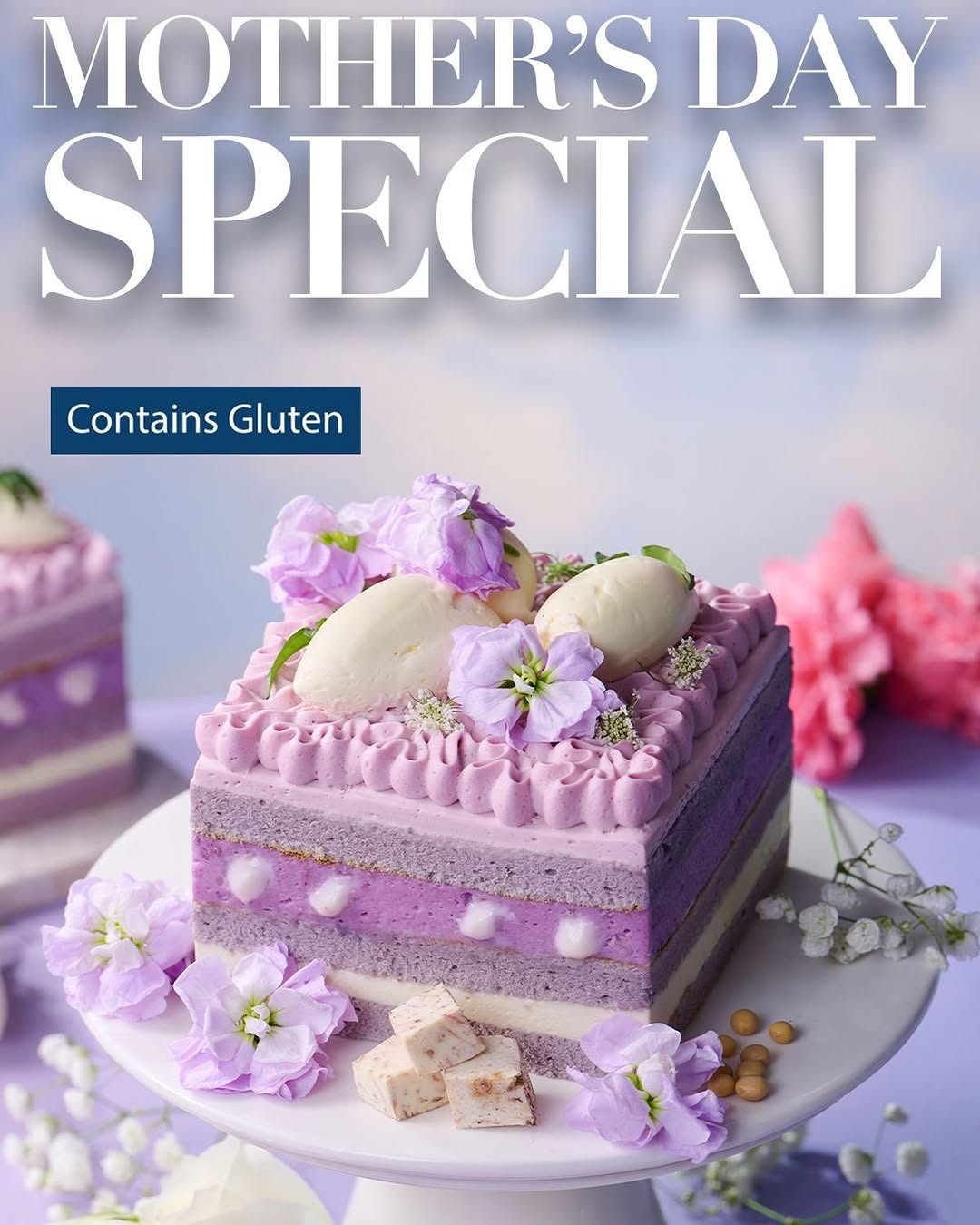 The ONE — Enjoy 15% off selected limited-edition Mother's Day cakes when you pre-order from now until May 8th.