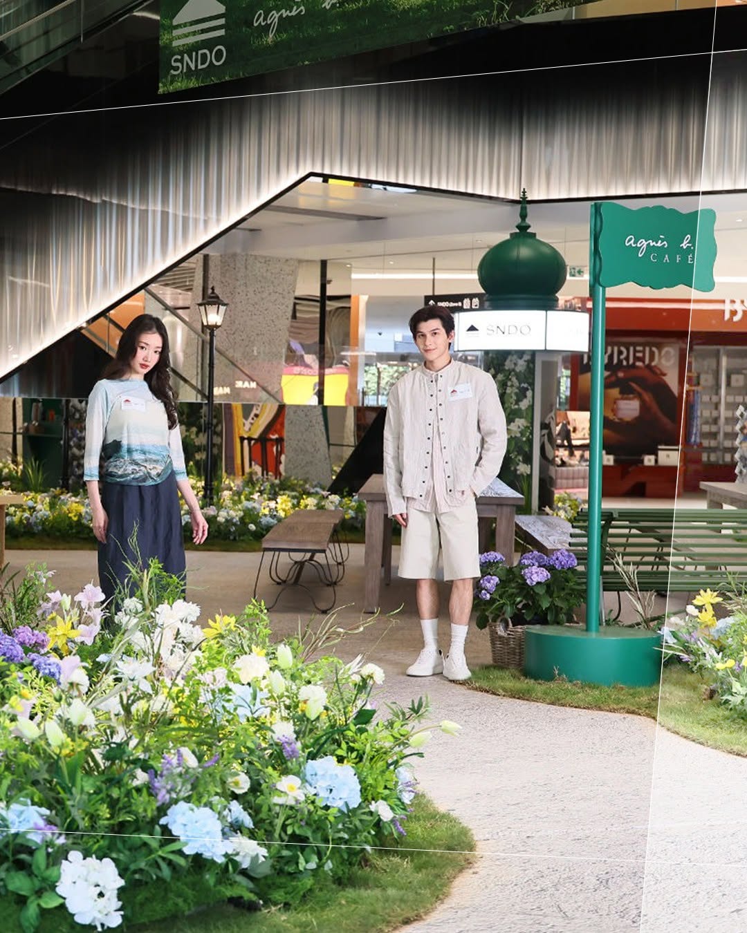 The Twins — May-limited French garden event with weekend workshops. Workshop participation requires HK$800 spend and HK$100 registration fee.