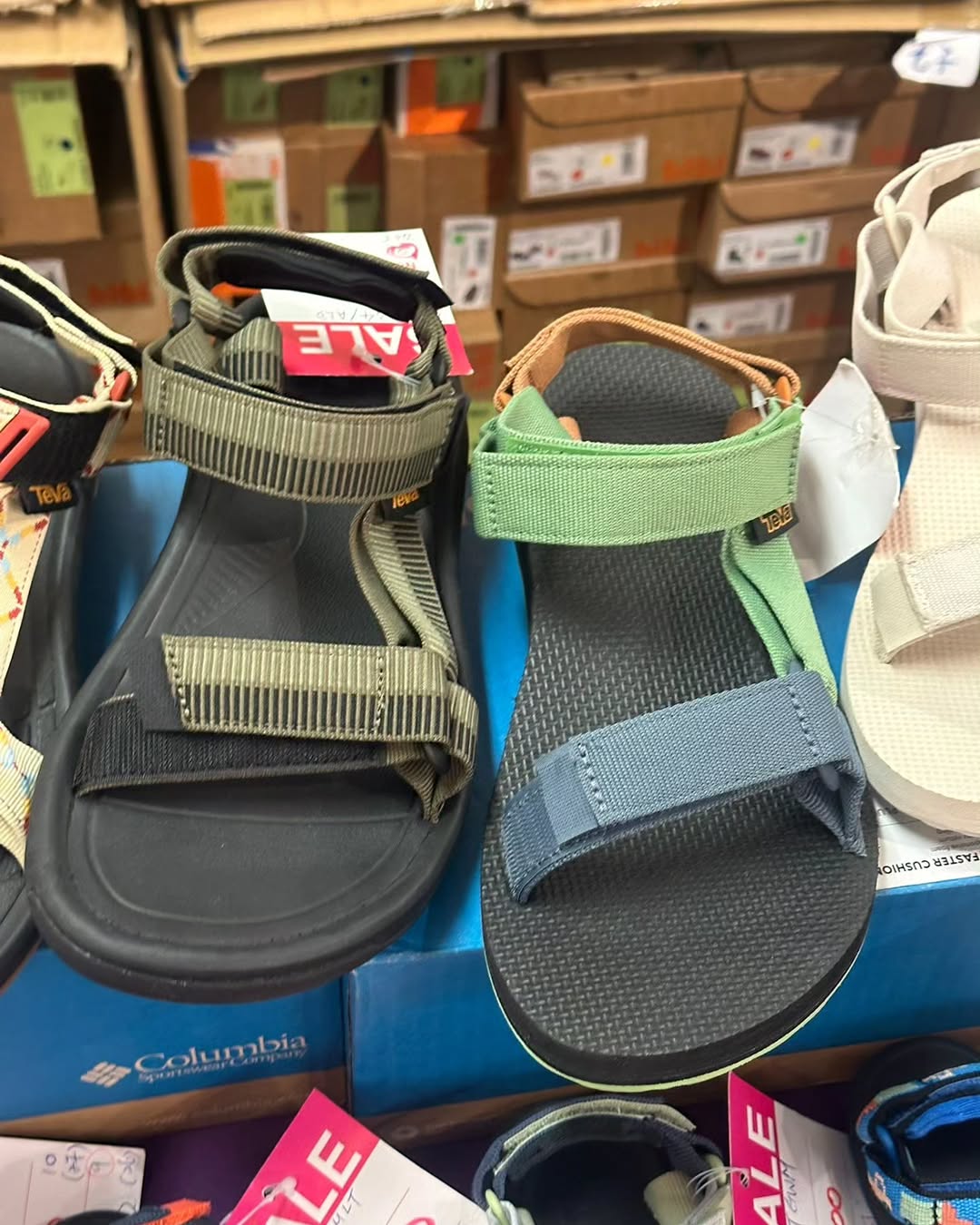 Bazaar (Times Square) — Weekly sports and leisure wear sale featuring multiple brands with discounts on shoes, apparel, eyewear, and skincare products.