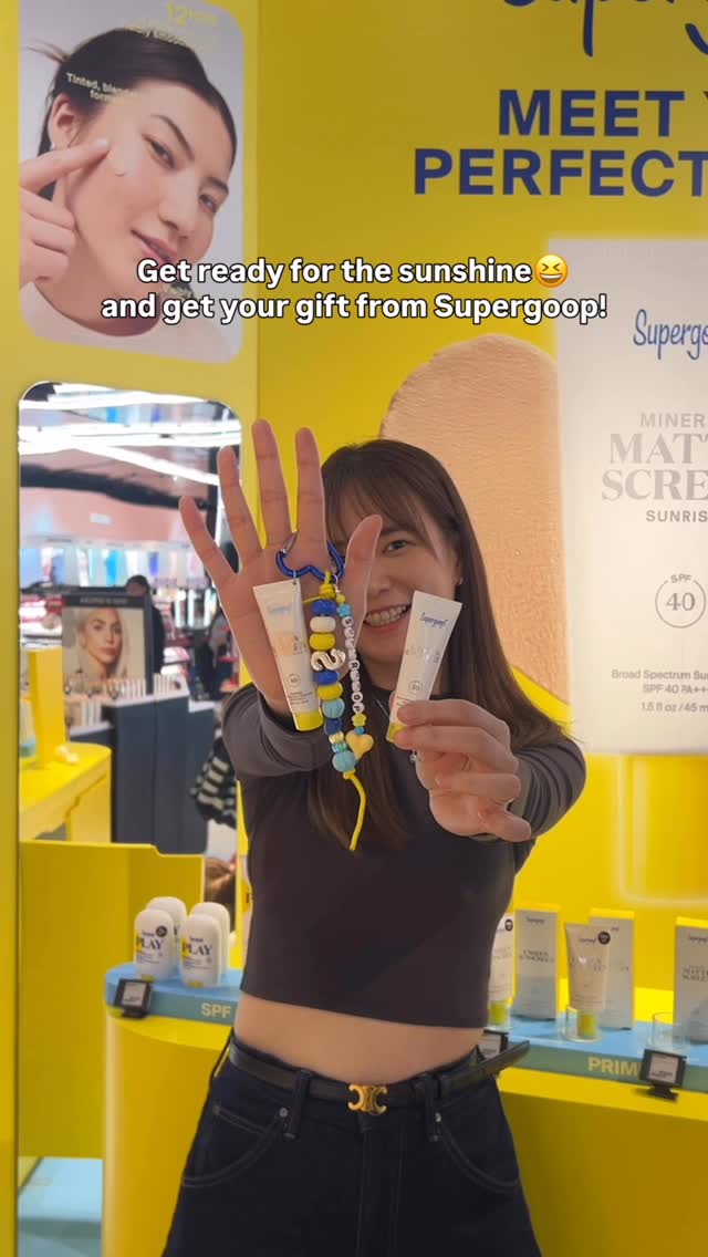 sephora — Buy Supergoop! products over HK$400 to receive free sunscreen gifts; over HK$900 get two free items.