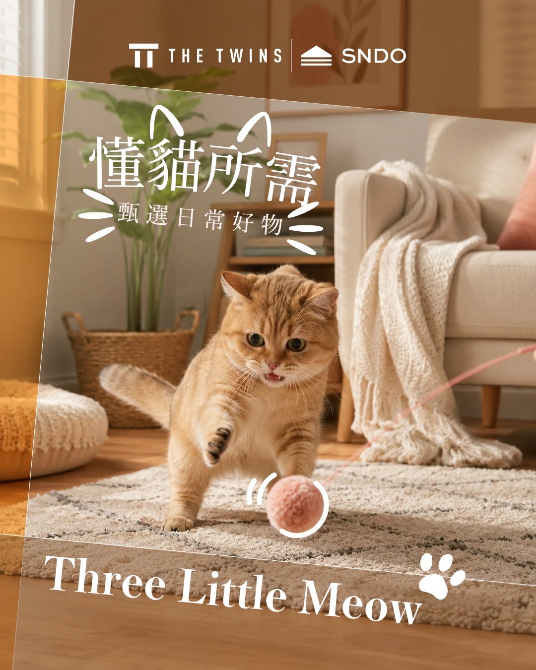 The Twins: Spend HK$800 at Three Little Meow and partner stores to earn HK$100 The Twins…