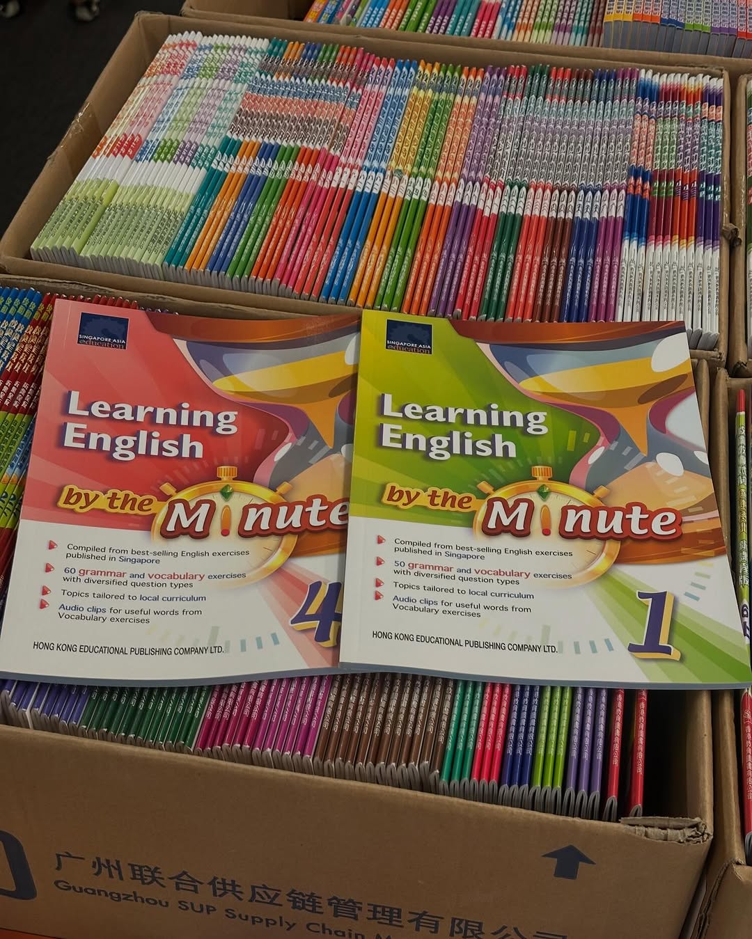 Bazaar (Times Square) — Books from HK$100 for 8 books, plus 20% off selected practice exercises.