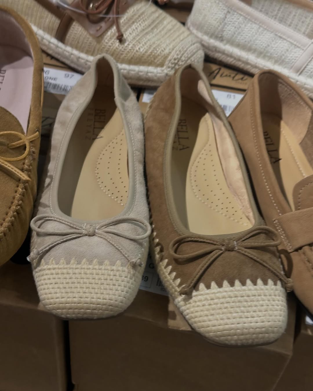 Bazaar (Times Square) — Warehouse sale featuring discounted footwear and apparel from multiple brands, with prices from HK$89 to HK$299.
