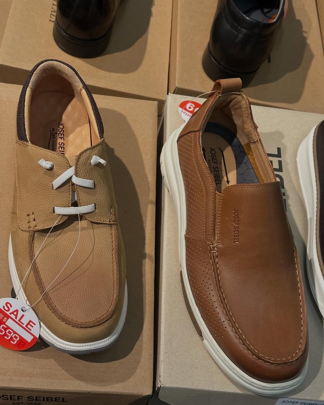 Bazaar (Times Square) — Warehouse sale featuring discounted footwear and apparel from multiple brands, with prices from HK$89 to HK$299.