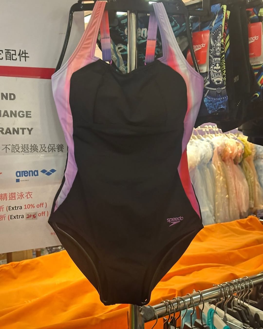 Bazaar (Times Square) — Warehouse sale featuring discounted footwear and apparel from multiple brands, with prices from HK$89 to HK$299.
