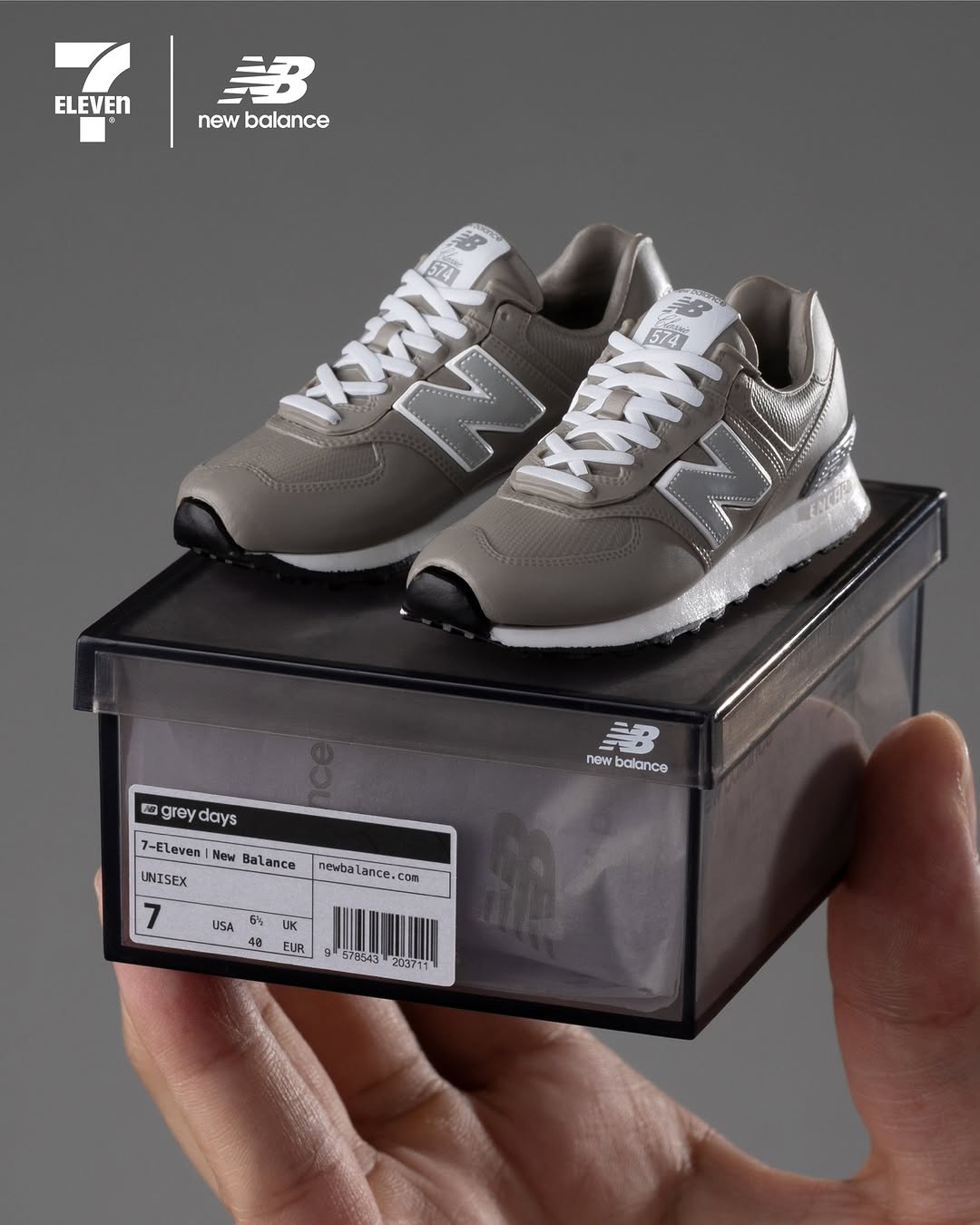 7-Eleven: Exchange stamps for New Balance mini model sets with mini shoebox. Also get…