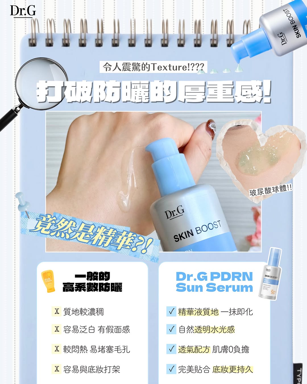於莎莎購買任何2件Dr.G產品，即可獲贈邊佑錫限定小卡1套。