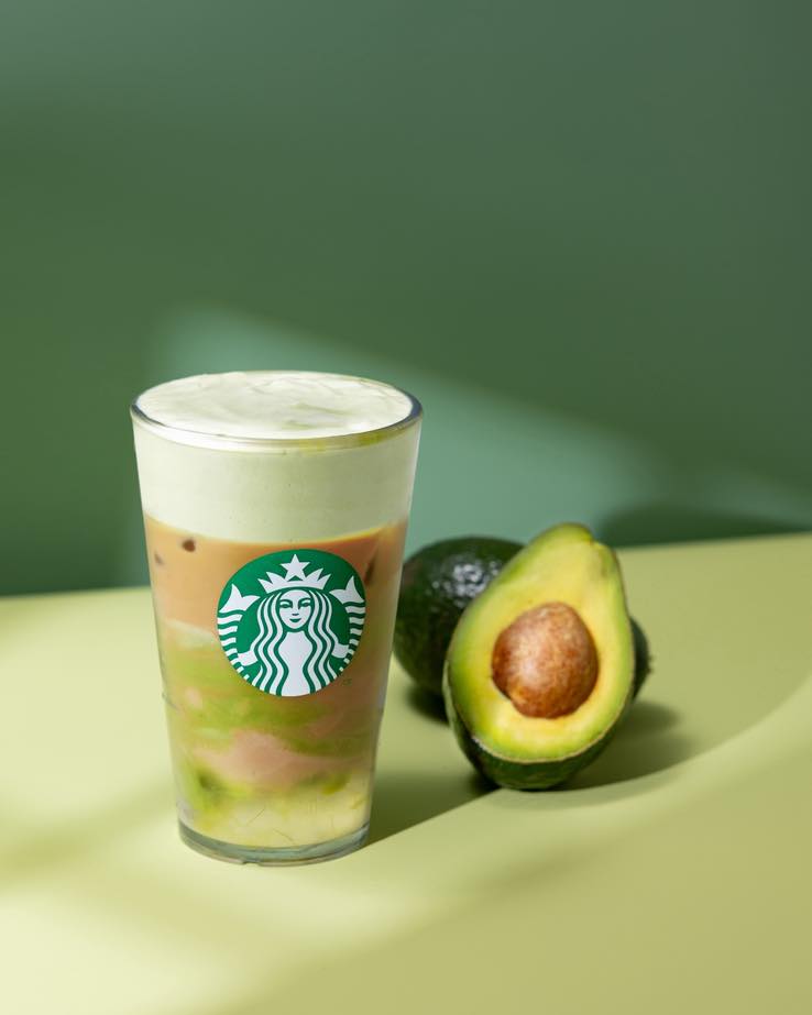 starbucks — Starbucks Rewards members get free upsize on Avocado Cloud and Kiwi Passionfruit collections from today until June 8.