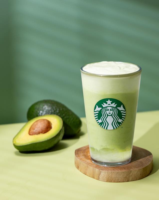 starbucks — Starbucks Rewards members get free upsize on Avocado Cloud and Kiwi Passionfruit collections from today until June 8.