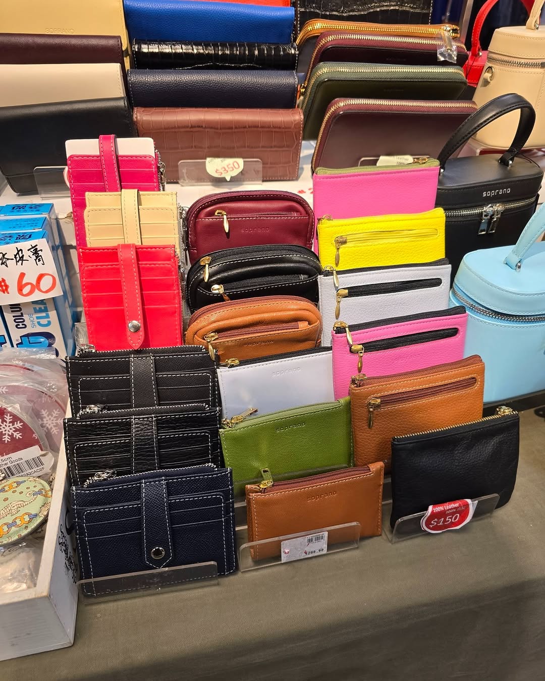 時尚服飾及品味生活展，本週優惠包括偏光鏡夾片$80起、真皮皮帶$150起、手袋及恤衫等優惠價格。