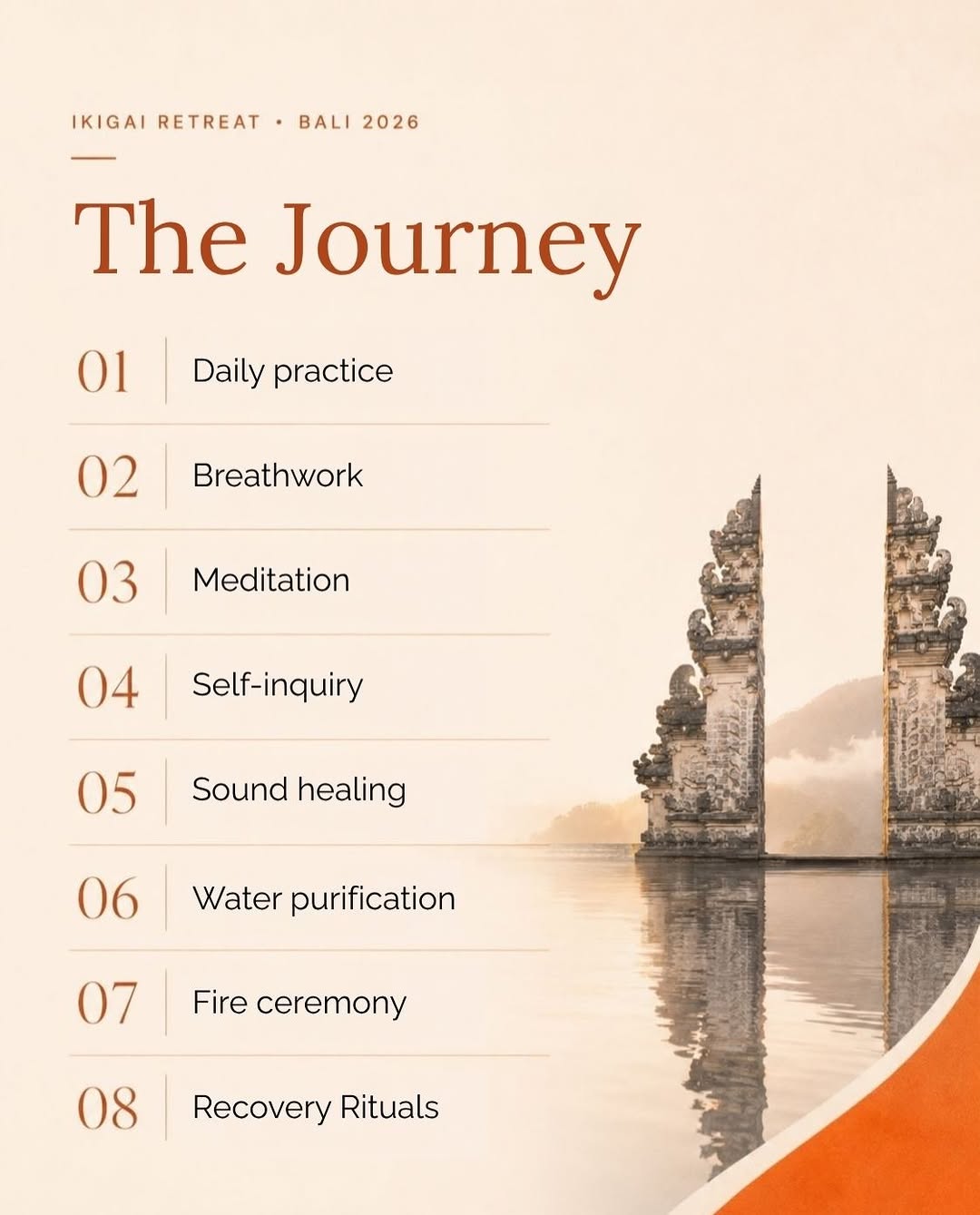 ikigai — Free live webinar with 3 exclusive bonuses for attendees. Bali retreat event October 1-5.