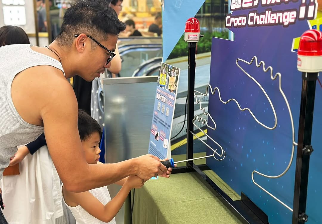 crocodile — Father's Day event at Crocodile Causeway Bay with interactive games, photo booth, shopping area, free gifts, and exclusive discounts at Kwun Tong store. New app members get up to HK$500 cash vouchers.