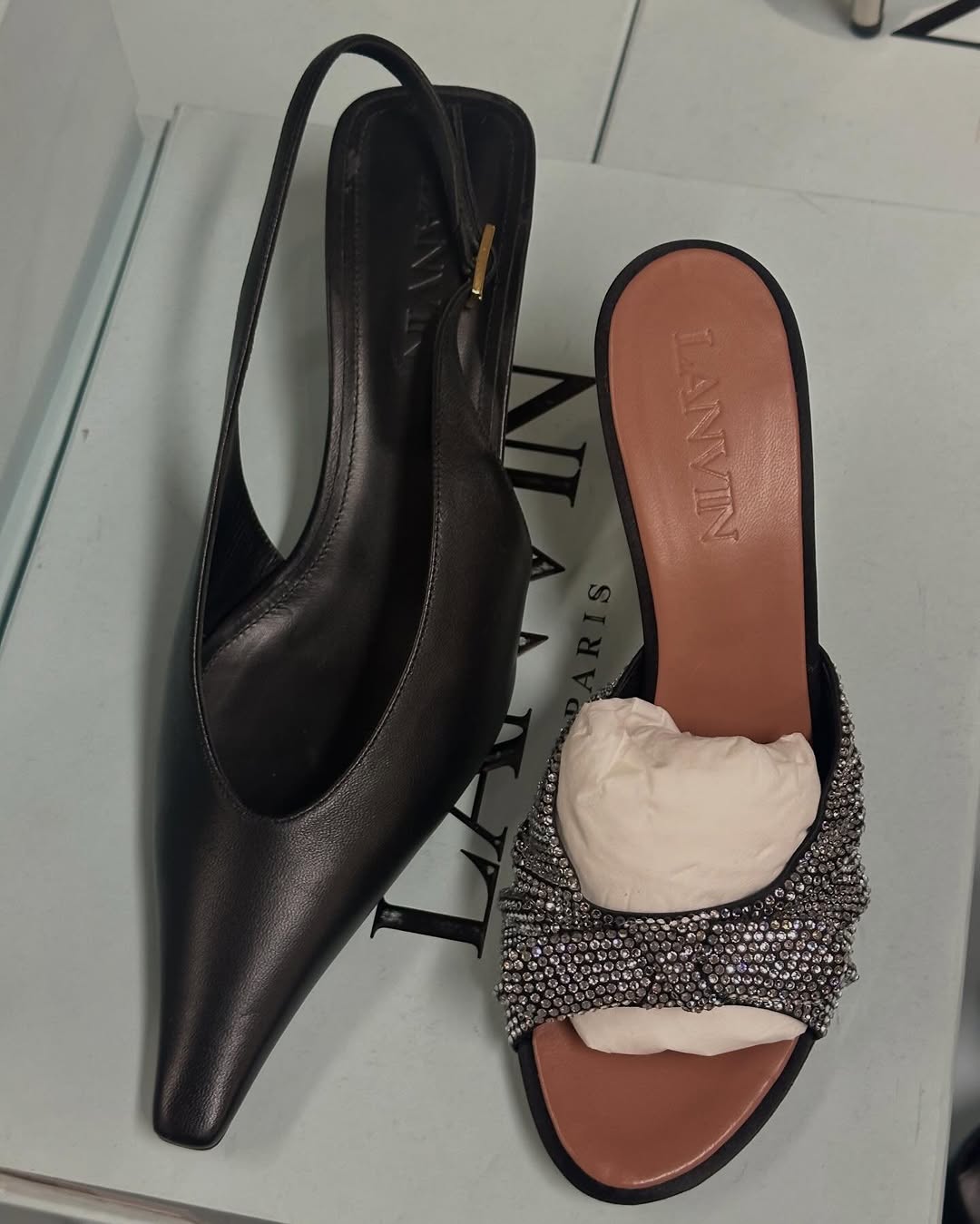 Times Square Bazaar — LANVIN and Wolford warehouse sale with up to 85% off clothing, shoes, hosiery and intimates. Stockings from HK$150 per pair.