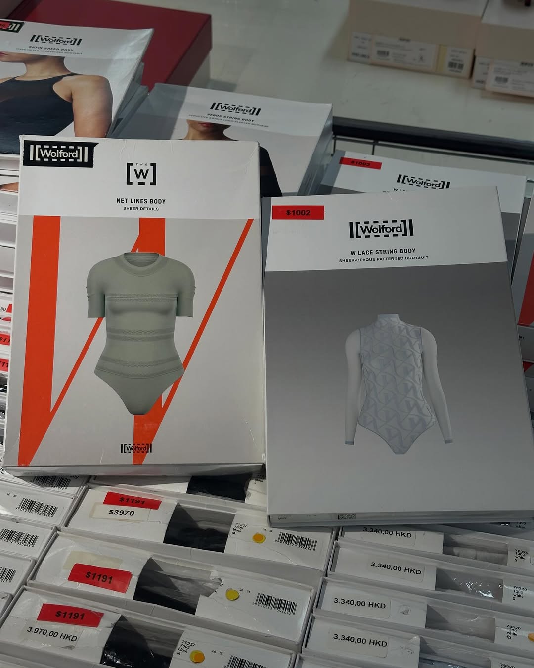 Times Square Bazaar — LANVIN and Wolford warehouse sale with up to 85% off clothing, shoes, hosiery and intimates. Stockings from HK$150 per pair.
