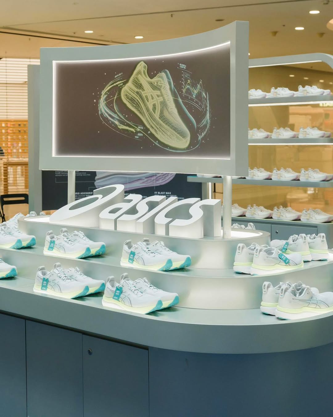 apm: Visit ASICS pop-up at apm for 3D foot analysis, personality test, and chance to…