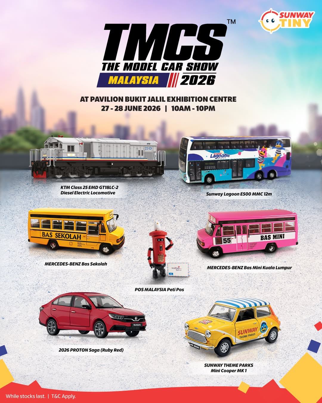 tiny world: Special offer with every purchase at The Model Car Show 2026. Limited-edition…