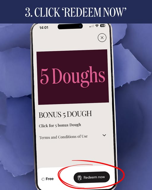 Pizza Express — Members can claim 5 doughs free via the Club reward page from now until 5 July.