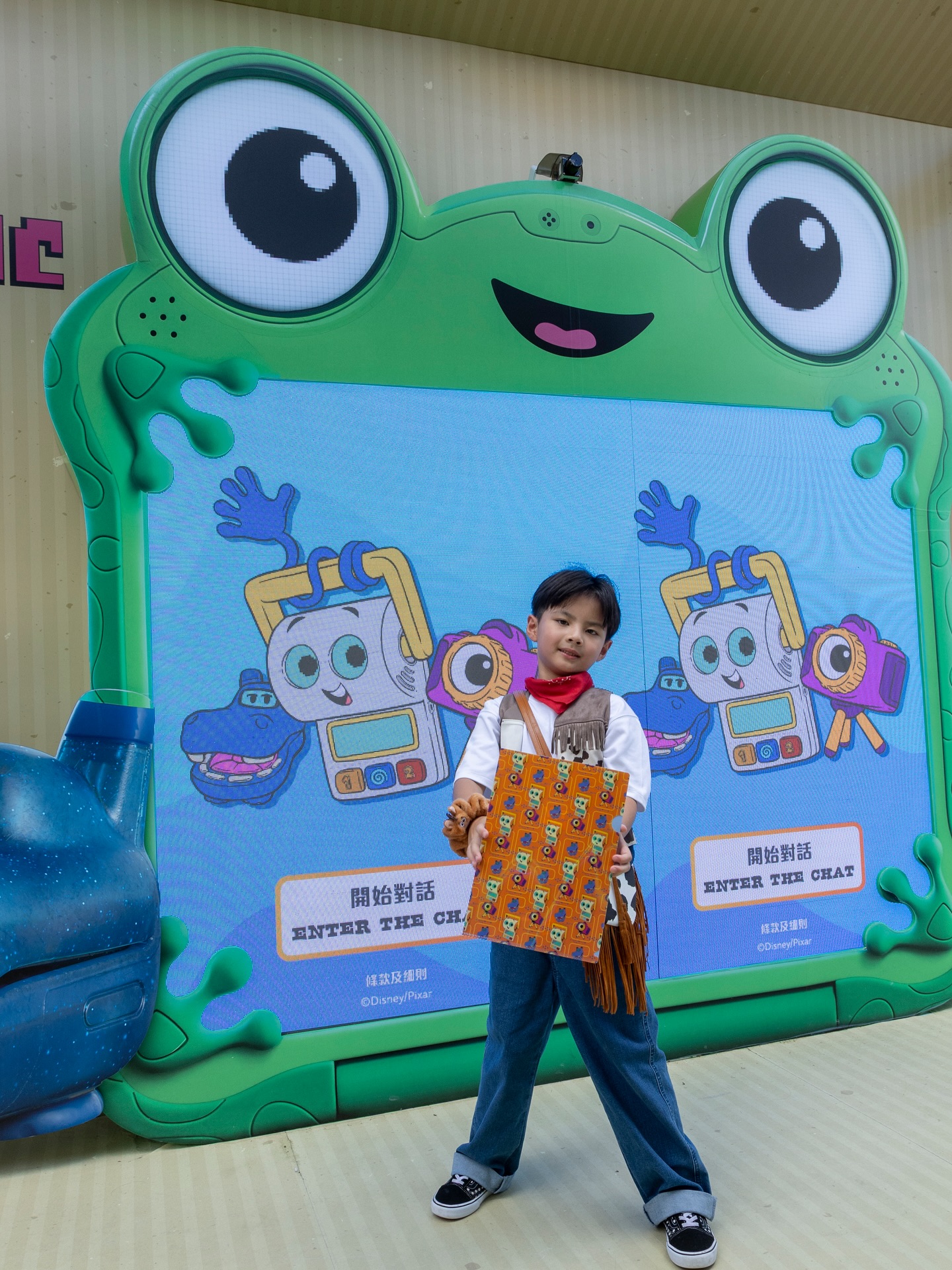 Harbour City — Game card for HK$60 unlocks unlimited access to Toy Story 5 playroom challenges with exclusive gifts. Special bundle includes game card, stamp rally booklet, and eco tote blind box.