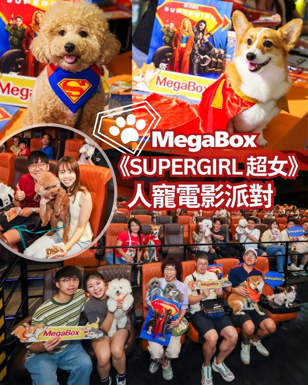 megabox: Attendees of the pet-friendly movie event received vouchers from multiple…