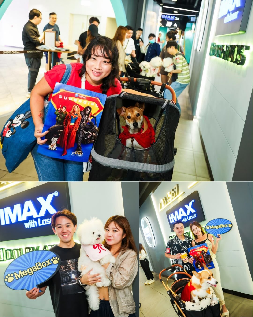 megabox — Attendees of the pet-friendly movie event received vouchers from multiple pet-friendly merchants, dining vouchers, and movie merchandise.
