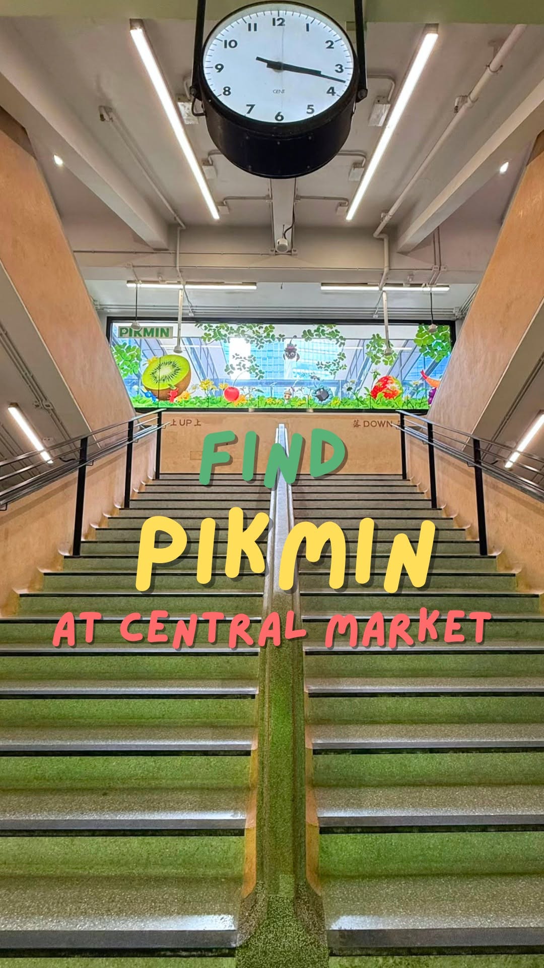 Central Market — Free trial play of Pikmin 4 with chance to win cute gifts (while stocks last) at Central Market event.