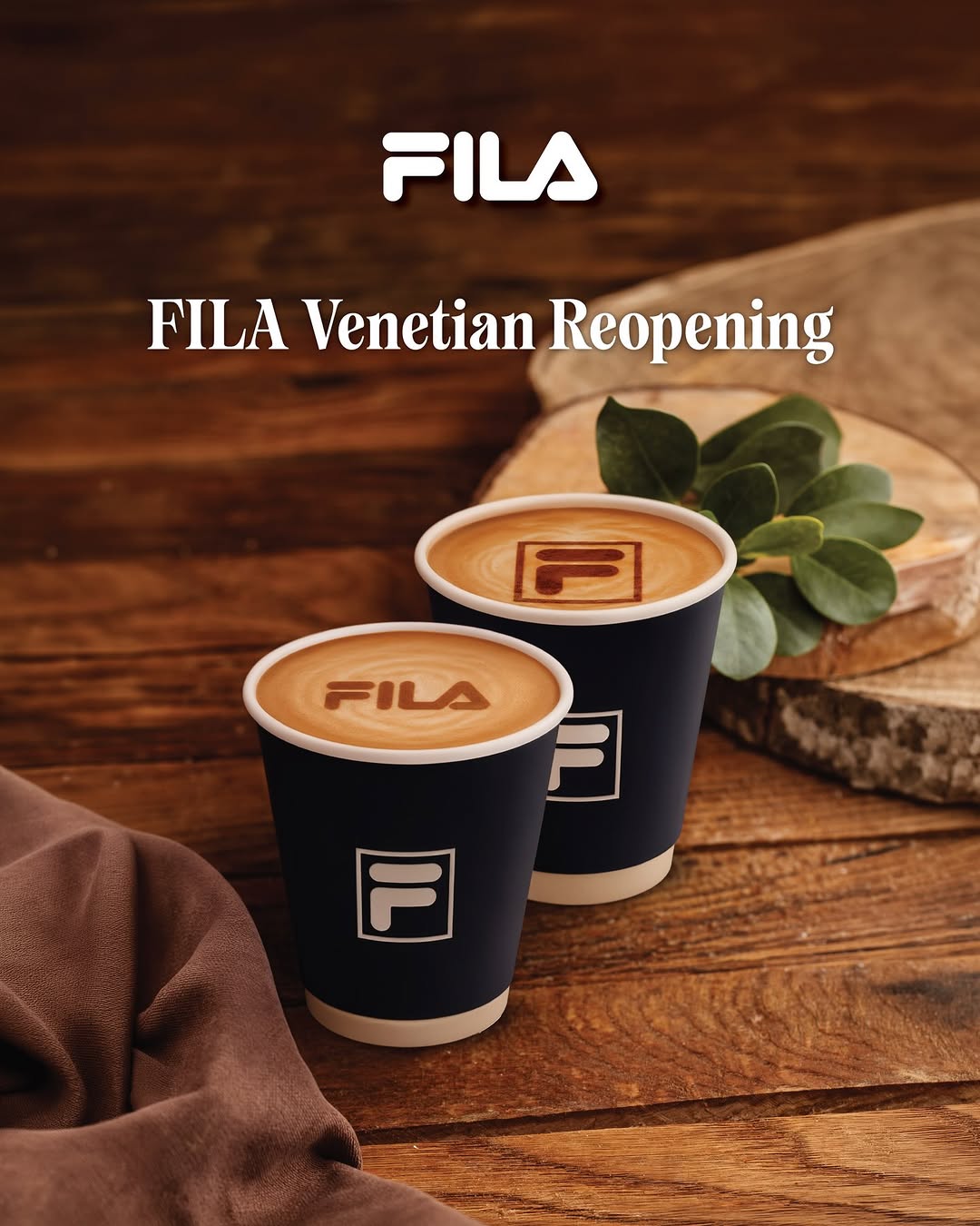 fila: Free premium coffee with FILA membership registration and social media…