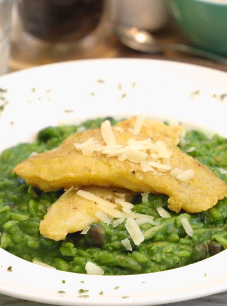 Green Waffle — Lunch set bundle from HK$98 including main dish, soup or salad, drink, and half waffle (Sets A-E).