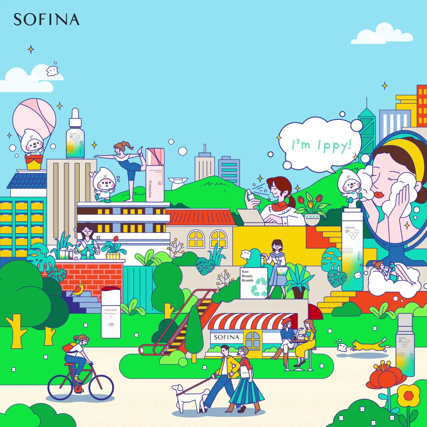 sofina — Free Ippy eco-friendly notepad with any SOFINA purchase of HK$500 or more at participating stores.