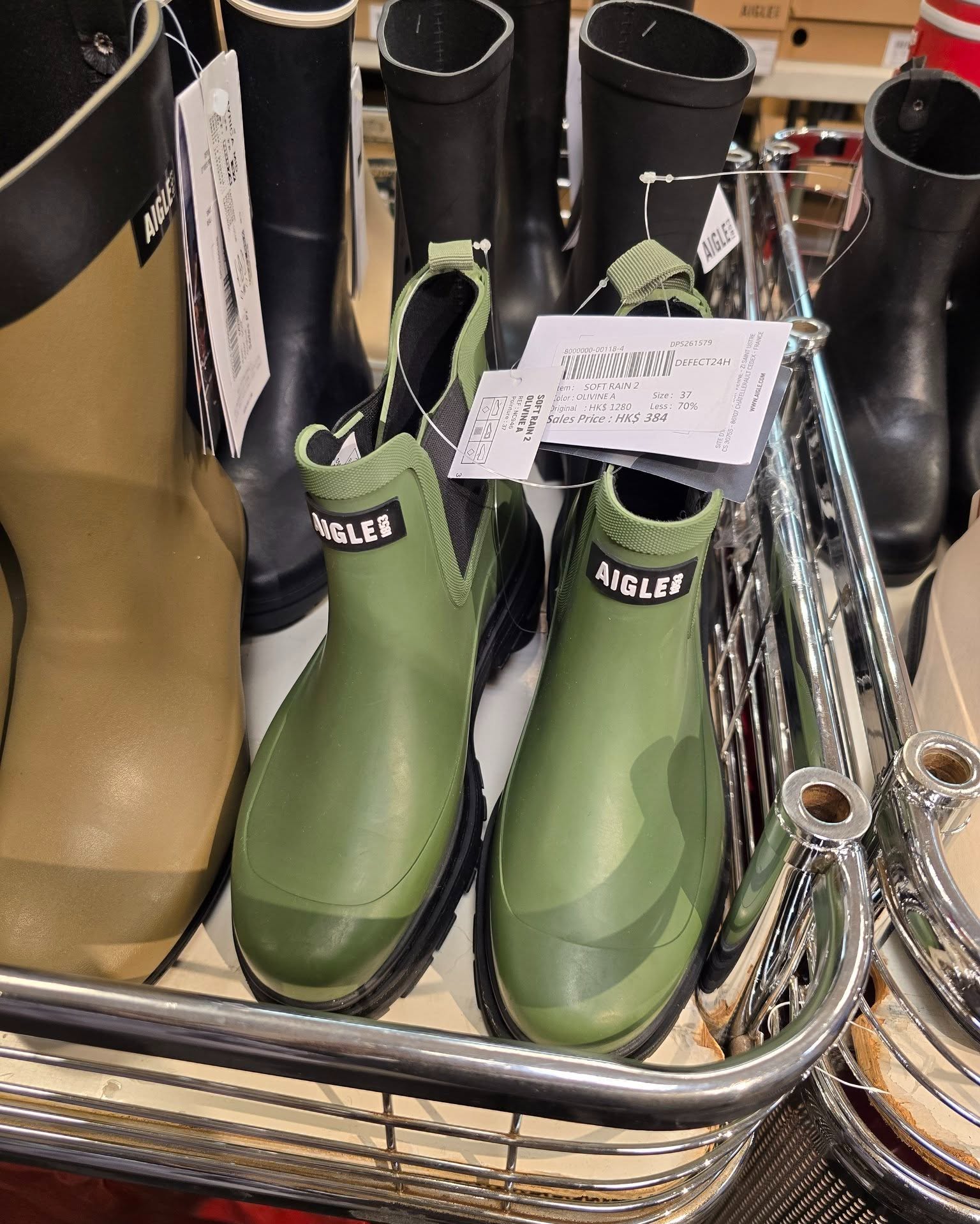 Harbour City Bazaar — AIGLE summer warehouse sale with fixed pricing on apparel and additional discounts on outerwear/accessories when buying 2+ items.