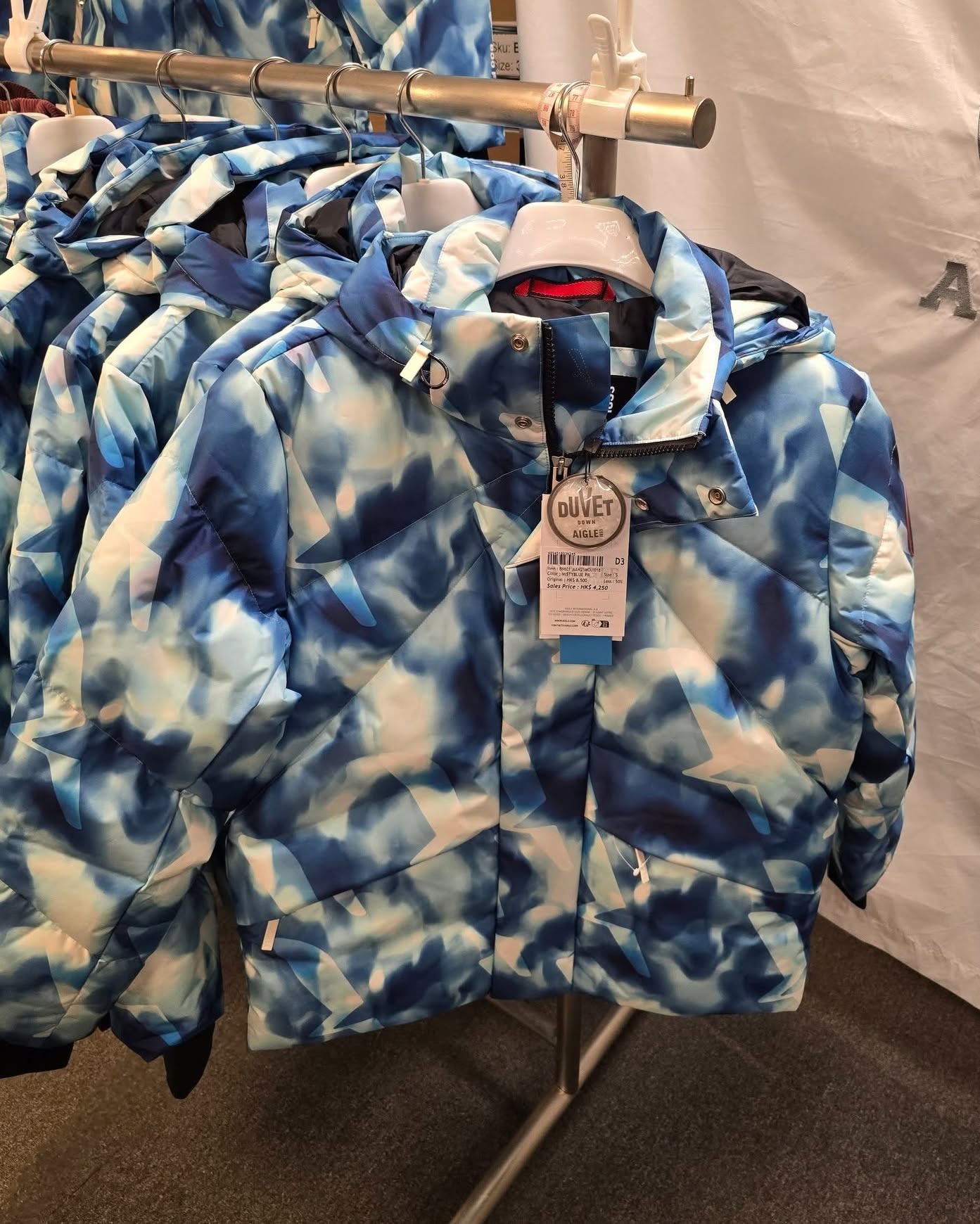 Harbour City Bazaar — AIGLE summer warehouse sale with fixed pricing on apparel and additional discounts on outerwear/accessories when buying 2+ items.