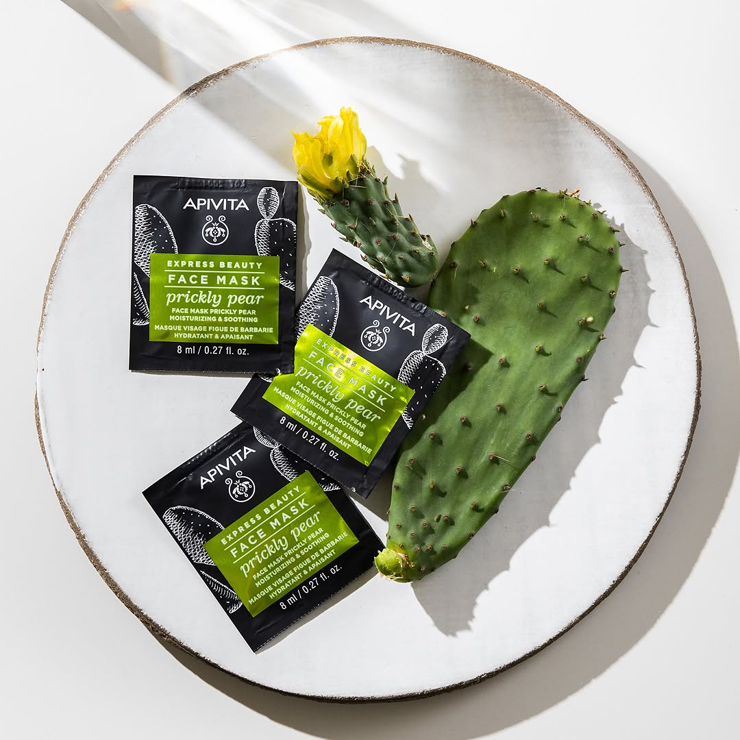 Apivita: 50% off APIVITA Cactus Hydrating Face Mask 8ml x12 pack. First-time flash deal…