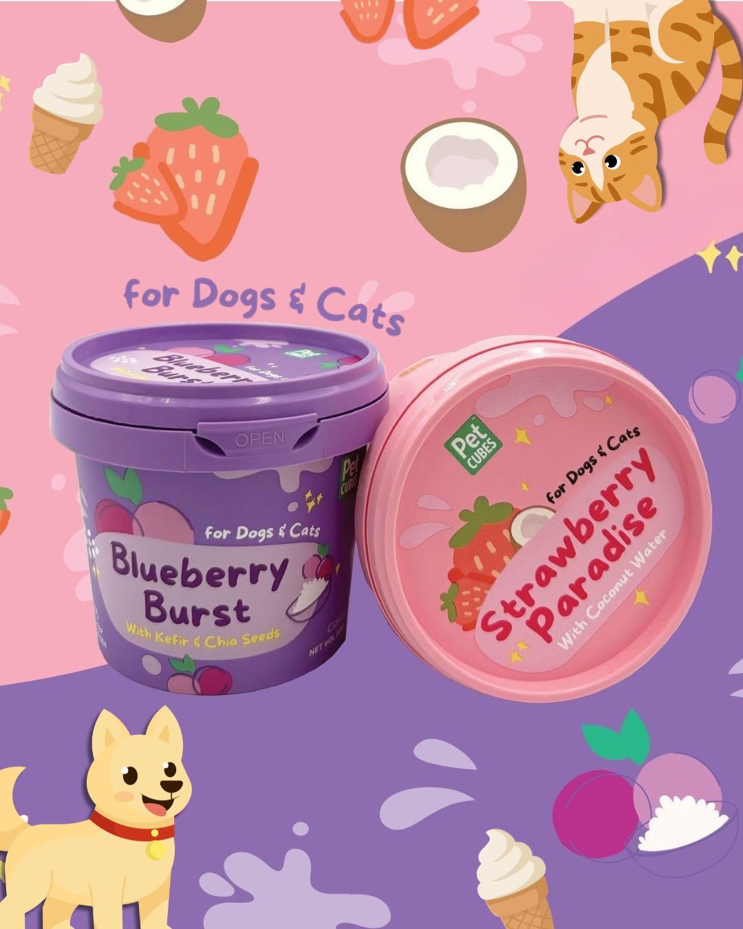 city'super — New pet ice cream range with probiotics and anti-inflammatory ingredients launching at city'super stores during summer campaign.